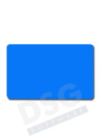 Karta PVC kolorowa 30 mil niebieska