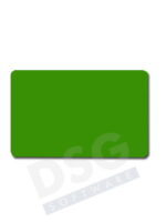 Karta PVC kolorowa 30 mil zielona