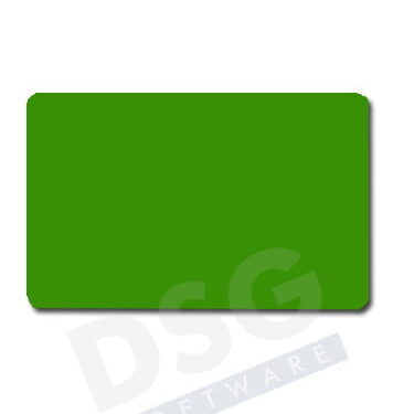 Karta PVC kolorowa 30 mil zielona (104523-135)