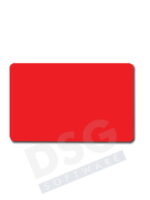 Karta PVC czerwona