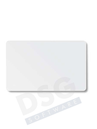 Karta biała PVC