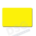 Karta PVC kolorowa 30 mil żółta (104523-131)