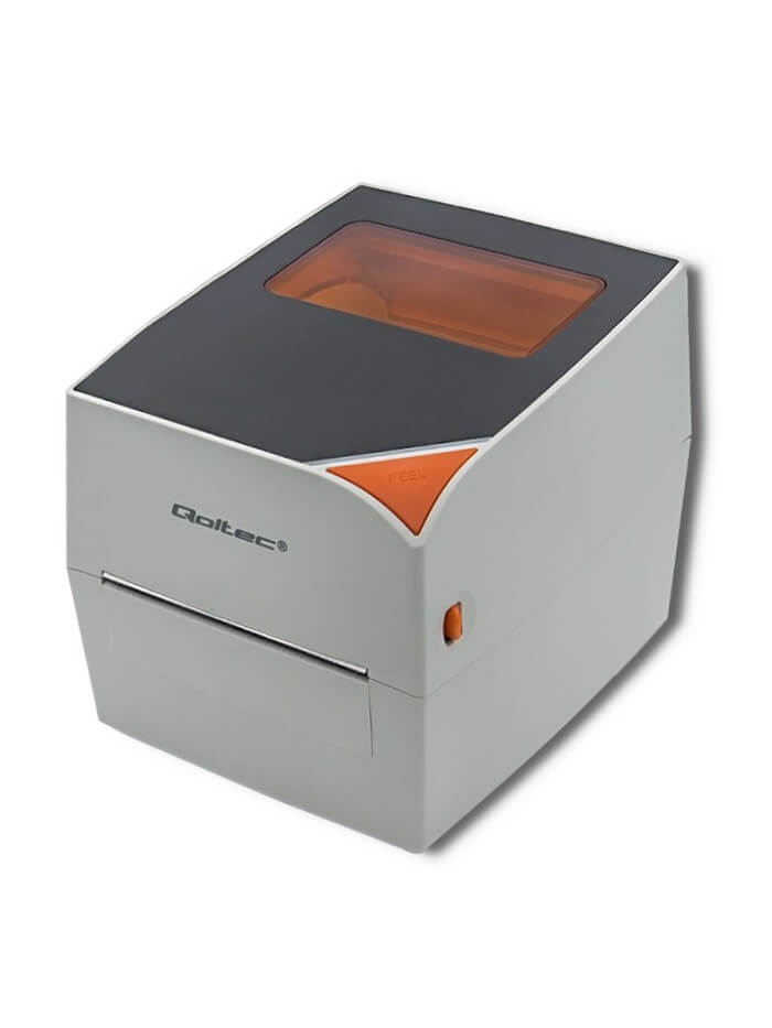 Qoltec Drukarka etykiet | termiczna