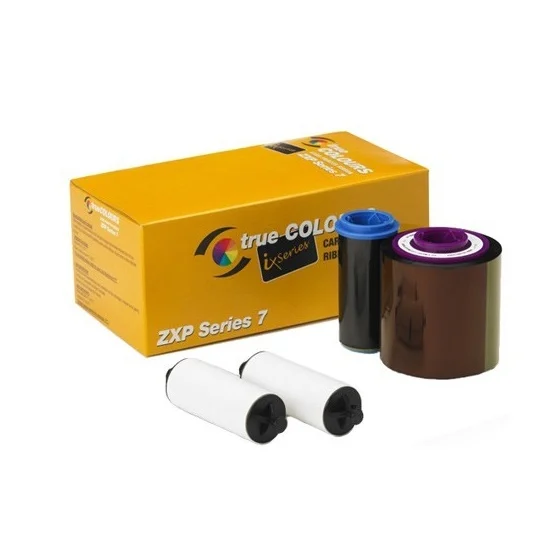 Taśma barwiąca Zebra ZXP7 YMCKOK 250k (800077-748EM)