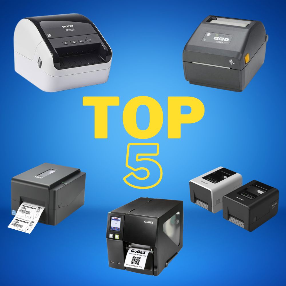 Top5 drukarek etykiet ranking dsg centrum_1