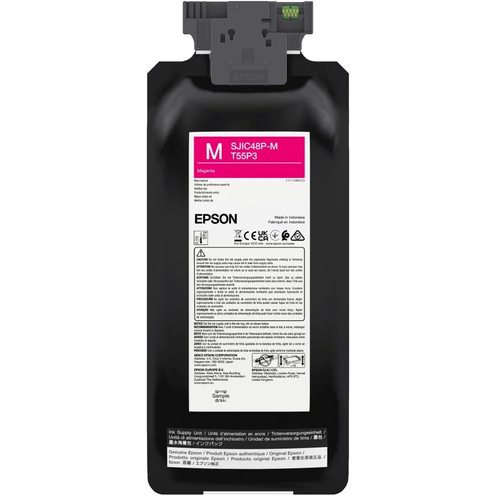 Tusz Cardridge do Epson ColorWorks CW-C8000e MAGENTA (SJIC48P-M) (C13T55P340)