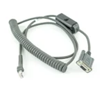 Kabel RS232 do czytników Zebra 2.8m kręcony NCR (CBA-R31-C09ZAR)