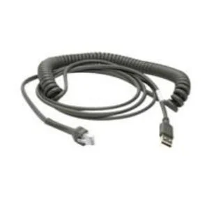 Kabel USB do czytników Zebra 4.5m kręcony (CBA-U09-C15ZAR)