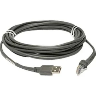 Kabel USB do czytników Zebra 4.5m prosty (CBA-U10-S15ZAR)