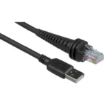 Przemysłowy kabel USB do czytników Honeywell czarny 3m prosty (CBL-500-300-S00-01)