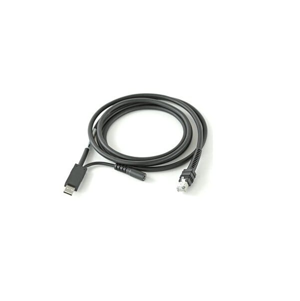 Kabel USB do czytników Zebra z zasilaniem prosty 2m (CBA-U42-S07PAR)