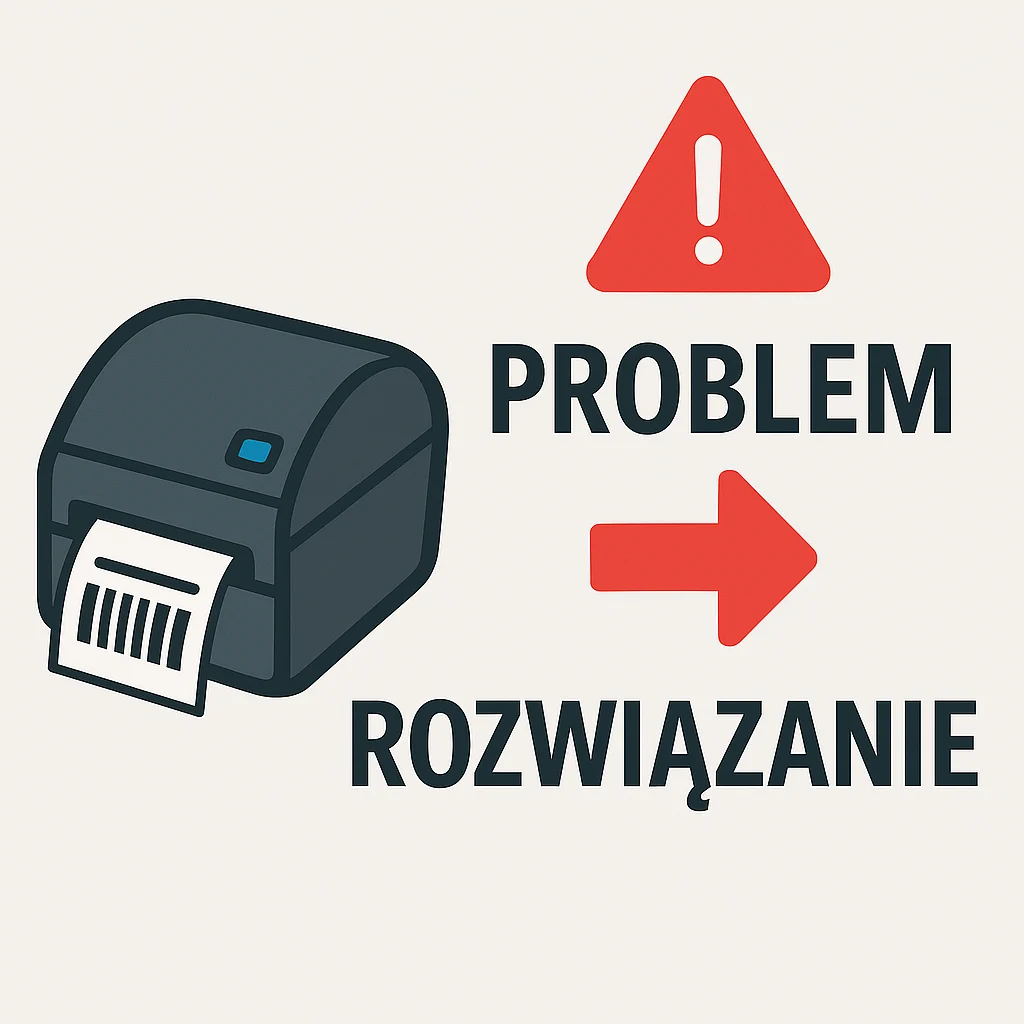 błędy w drukarkach etykiet