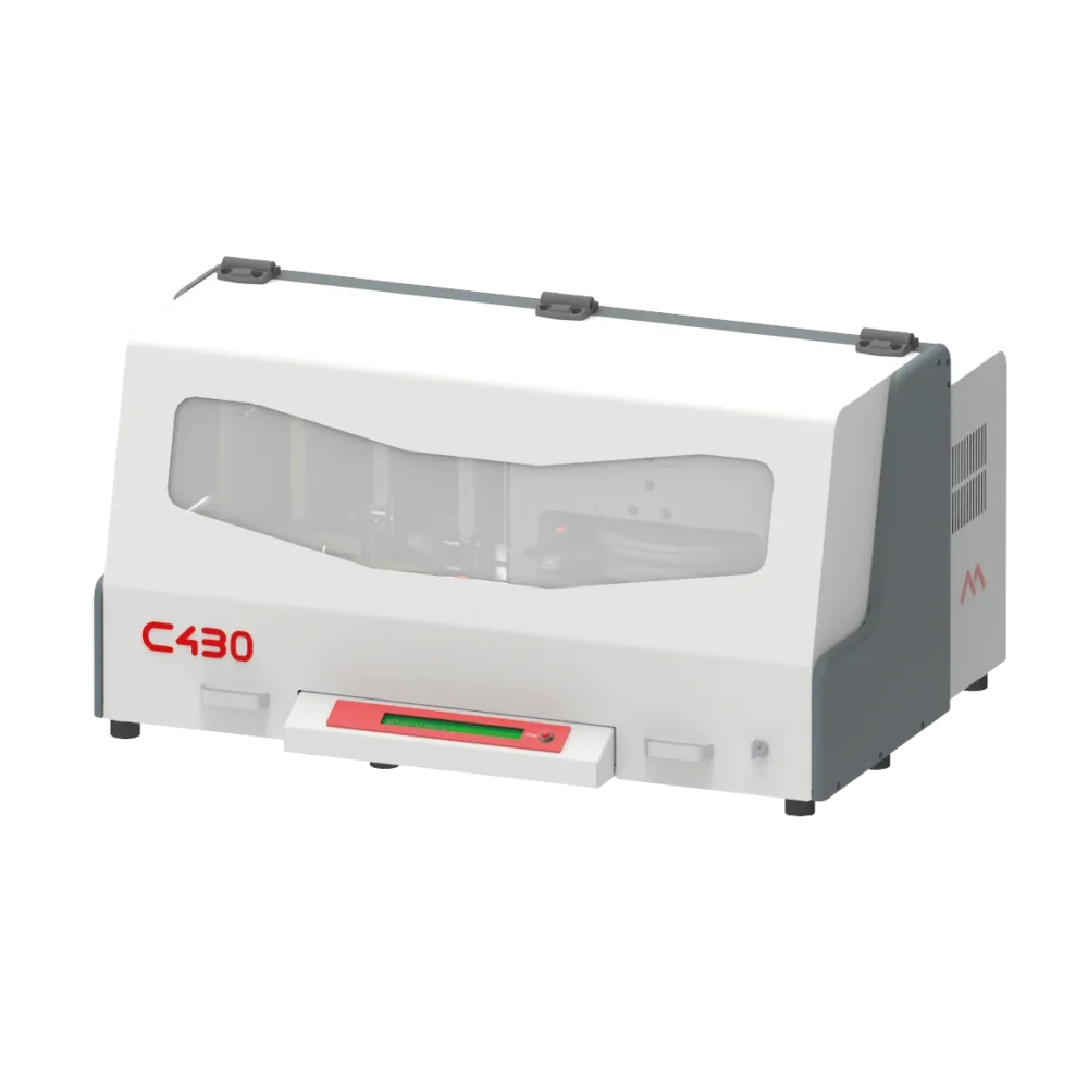 Wytłaczarka tabliczek znamionowych Matica C430