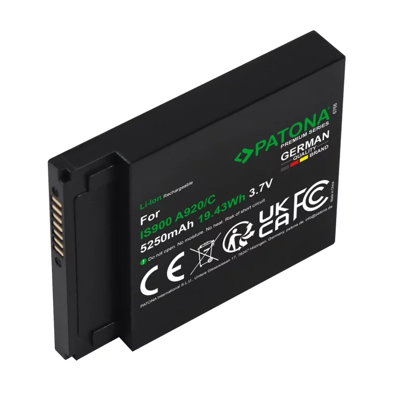 PATONA Premium bateria do PAX A920 IS900