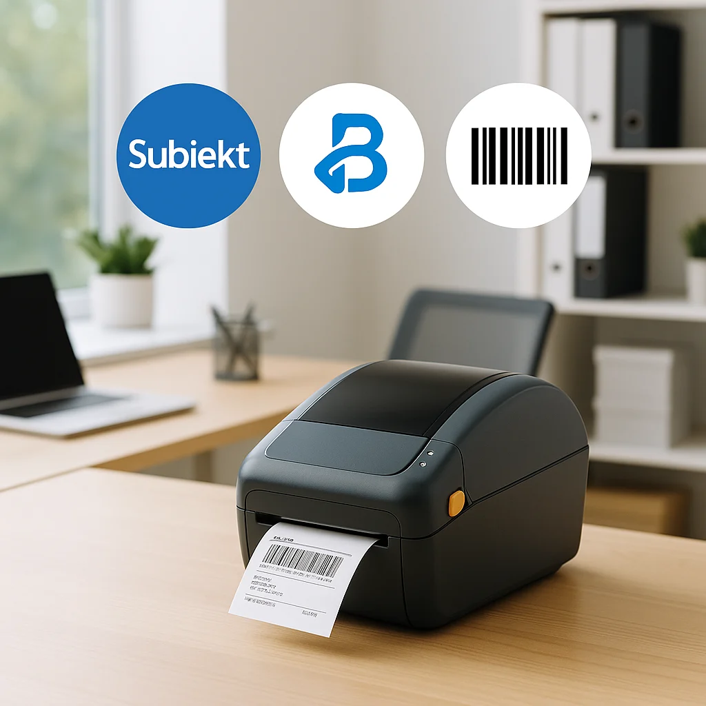 drukarka etykiet do programu magazynowego