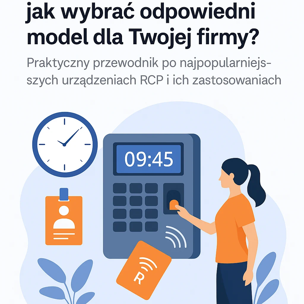 Rejestratory czasu pracy – jak wybrać odpowiedni model dla Twojej firmy?