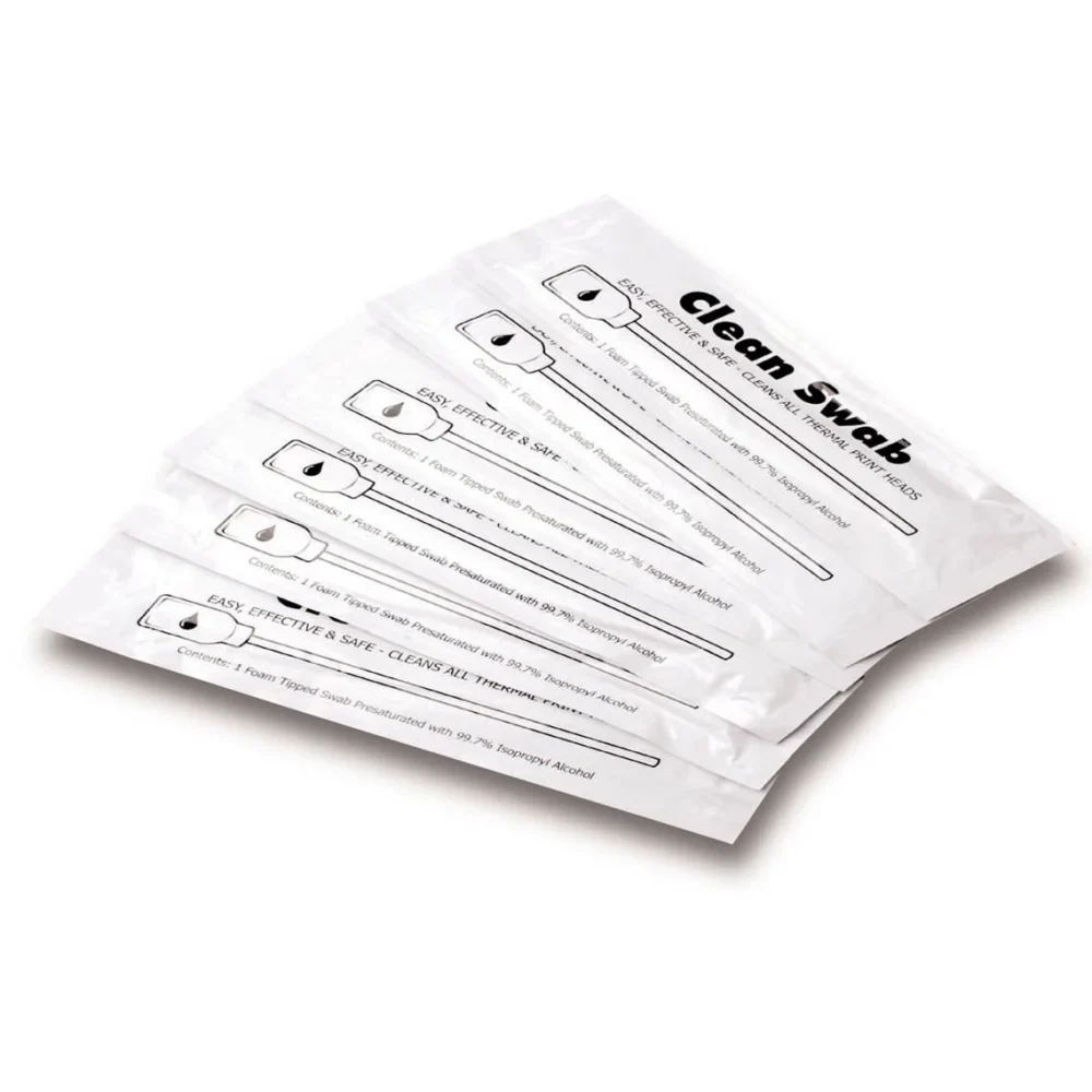 Czyściki piankowe Zebra 47362 do czyszczenia głowic drukujących w drukarkach etykiet (6 sztuk)