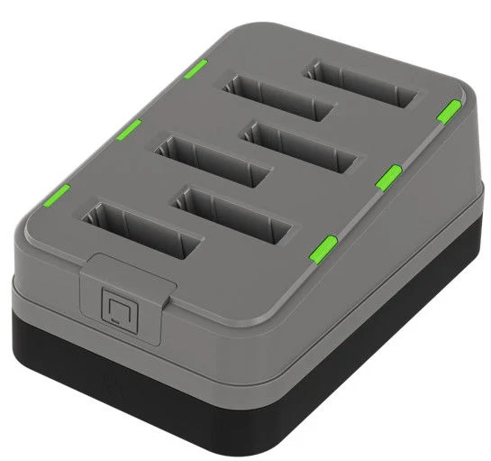 Stacja ładowania baterii Zebra WS301 – 6 slotów (SAC-WS3X-6S7-01)_2