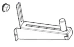 Uchwyt rdzenia 1” do Zebra ZT410 ZT411 – Core Media Hanger (P1058930-086) Uchwyt rdzenia 1” do Zebra ZT410 / ZT411 – Core Media Hanger (P1058930-086)