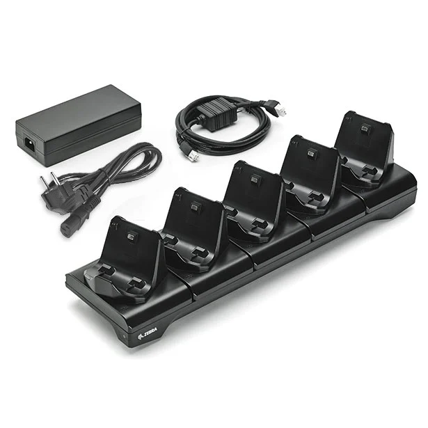 Stacja ładująca 5-slotowa do Zebra ZQ300 (CRD-MPM-5SCHGEU1-01)