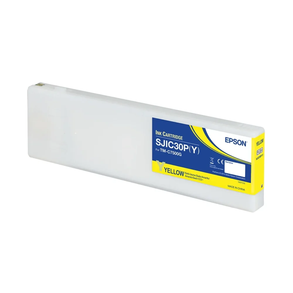 Tusz Cardridge do Epson ColorWorks C7500G Yellow SJIC30P(Y) (C33S020642)