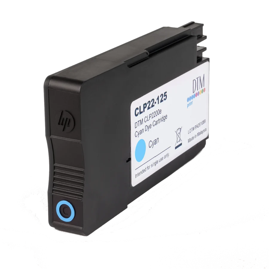 Tusz do drukarki DTM CLP2200e barwnikowy – cyan (CLP22-125)