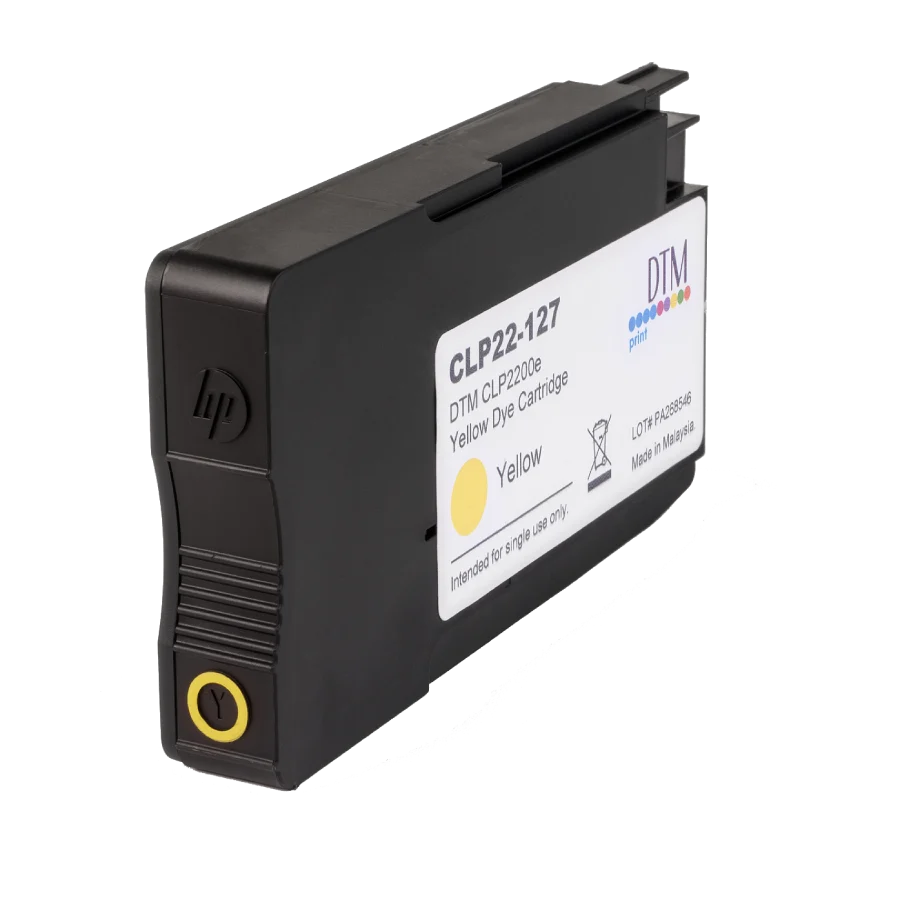 Tusz do drukarki DTM CLP2200e barwnikowy – yellow (CLP22-127)