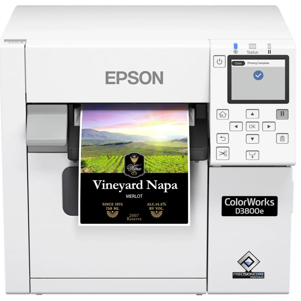 Drukarka kolorowa do etykiet Epson ColorWorks D3800e (C31CK03202)