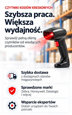 Czytniki kodów kreskowych
